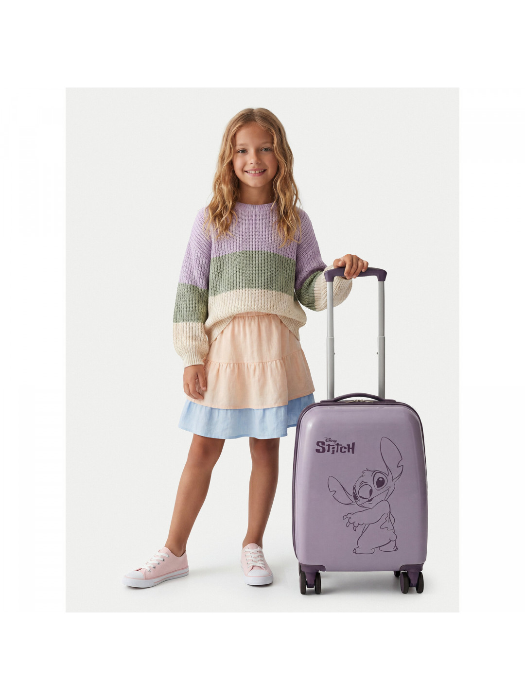 Dětský kufr Disney Classics CEO-SW-ACCCS-SS26-245DCLS-S Fialová